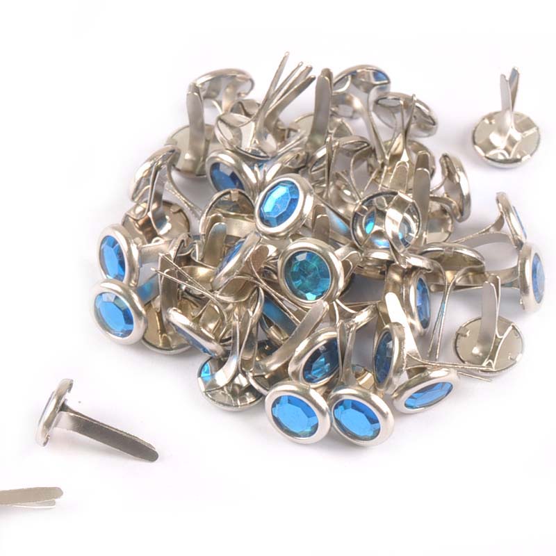 50 шт. 8,5x15 мм, разноцветные – обзор и цена Embellishments For Scrapbooking