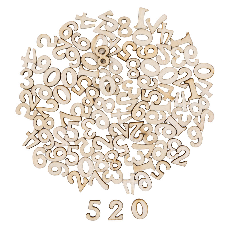 100 шт. буквы деревянные Алфав – обзор и цена Embellishments For Scrapbooking