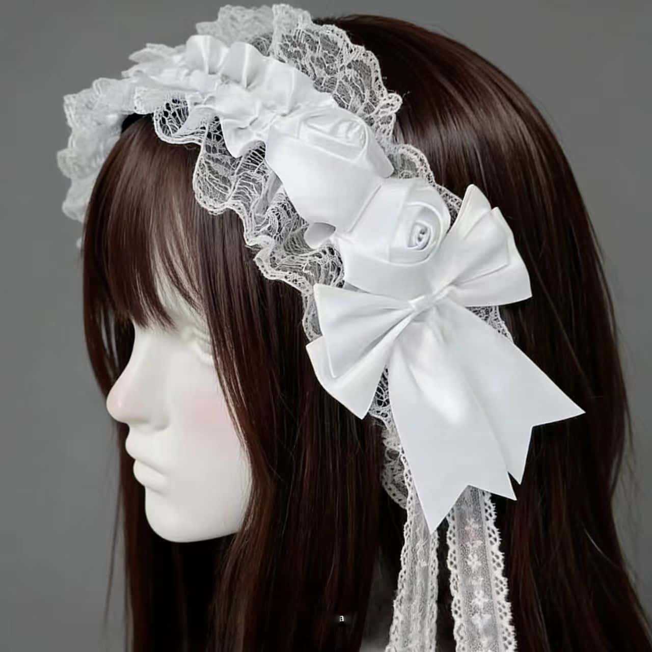 Готические кружевные повязки н – обзор и цена Tassel Fringe Trim
