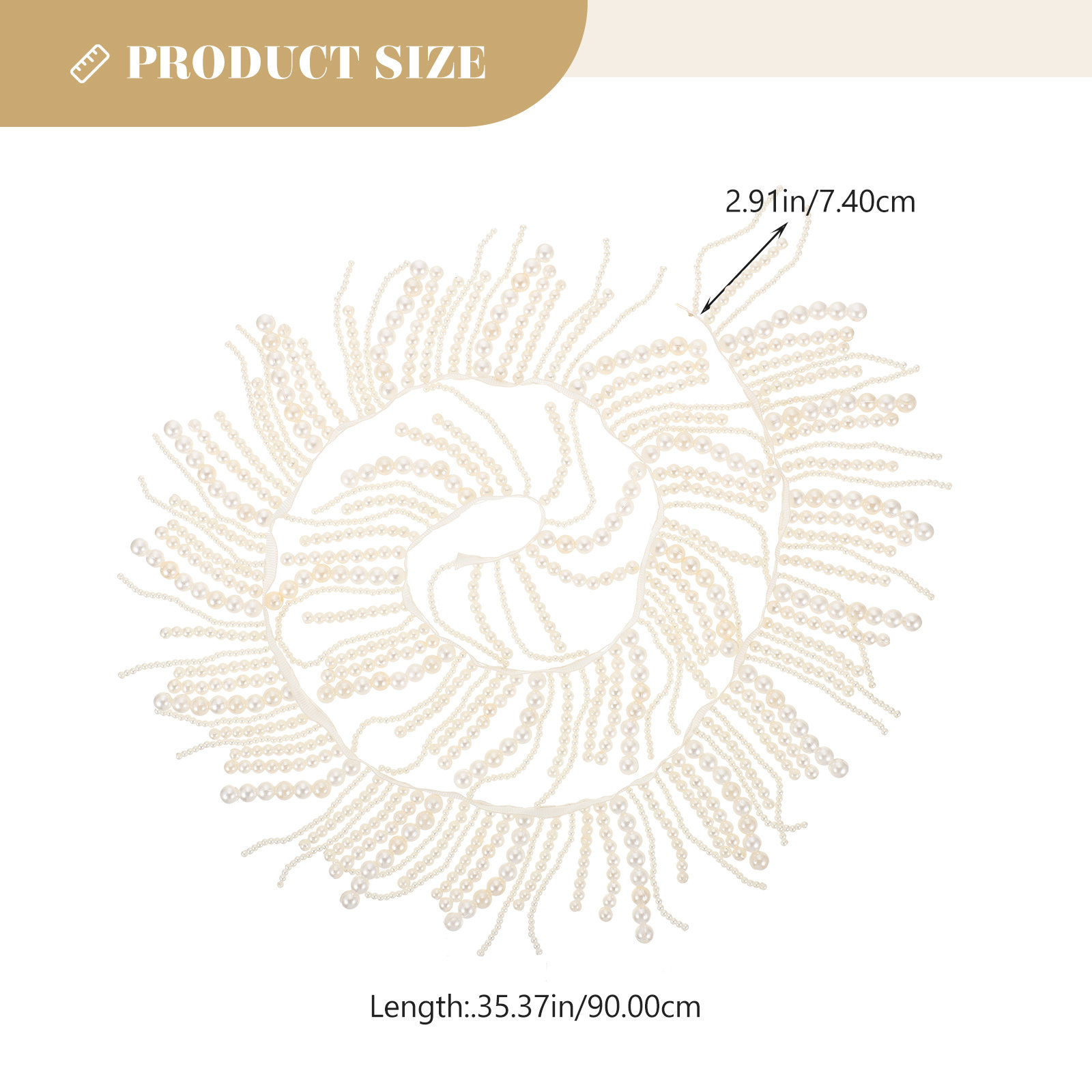 Декоративная отделка с жемчужн – обзор и цена Tassel Fringe Trim