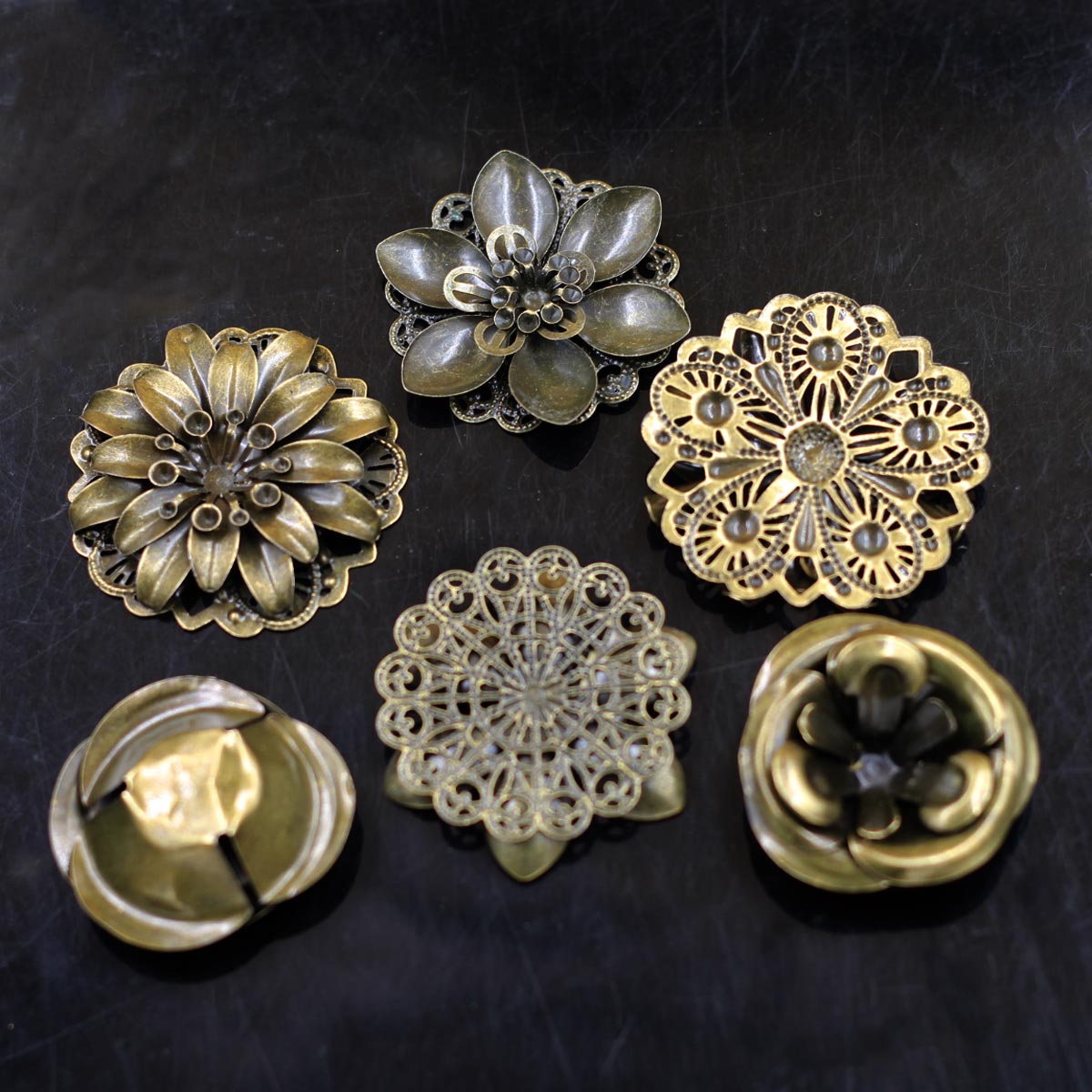 6 шт. украшения, комбинированн – обзор и цена Craft Embellishments