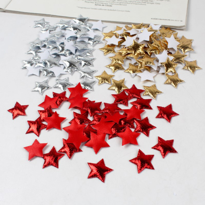 100 шт. золотые/серебряные зве – обзор и цена Embellishments For Scrapbooking